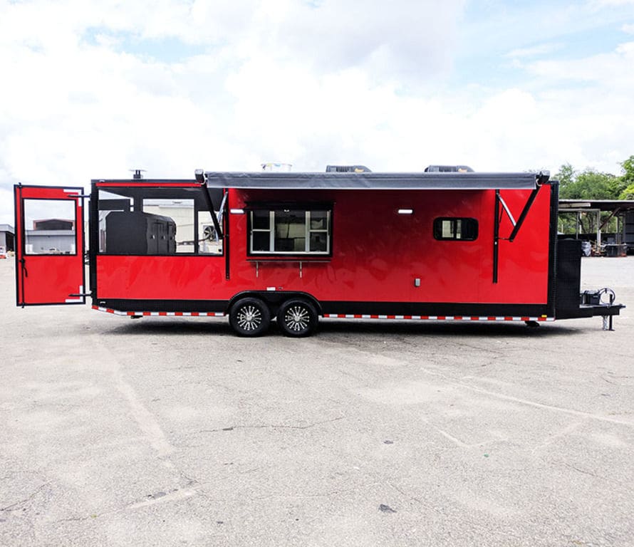 2025 Southern Dimensions 28′- Fully Loaded Vending Trailer – Concession Trailer (SDG-301)